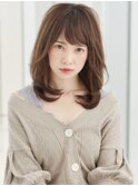『アンフィニー東銀座』大人可愛い☆オレンジベージュカラー