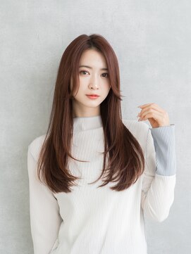 エレノア 川崎(Eleanor) 【20代30代40代】伸ばしかけ顔周りレイヤーロング