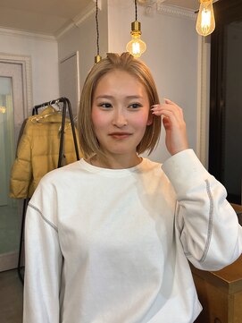 ソルトウォーター 南堀江(SALT WATER) ハイトーンボブ