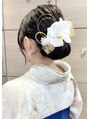 ルシア(LUCIA) 和装にぴったりなタイトシニョン◎金箔や水引きがよく映えます！