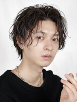 オーシャントーキョー 渋谷(OCEAN TOKYO)&nbsp;フェザーパーマ韓国センターパートシャドーパーママッシュ