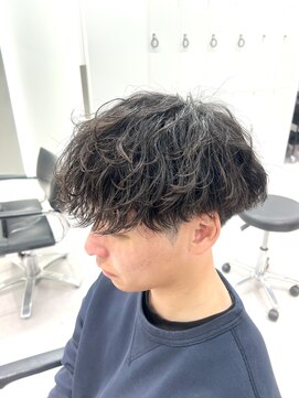 スイ 松戸(SUI) メンズショート×緩めシャドウパーマ【柏/松戸】