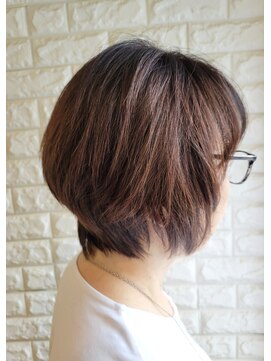 松本平太郎美容室 吉祥寺パートファイブ(PART5) 40代50代60代×グラデーションボブ×イノアカラー