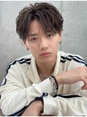 men's/メンズ/ツイスト/ニュアンス/フェザーパーマ/韓国/池袋