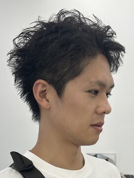 ウィル バイ ブラウン(Vir by Brown) 刈り上げないスパイキーショート/ピンパーマ/ニュアンスパーマ