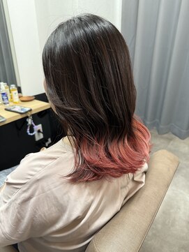 テーラヘアー 公津の杜店(TELA HAIR) グラデーションカラー×ピンク
