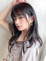 ラルユー 金山(LallYou)&nbsp;暗髪でも出せるこなれ感フェイスレイヤー×ナチュラルセミロング