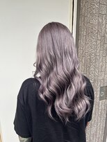 リングバイモアムー(Ring by Moremuu) ブリーチカラーシルバーグレーグレージュ