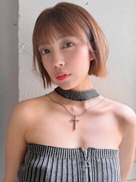 リヤン 表参道(lyann) くびれヘアモテ髪シースルーバングくせ毛風カールワンカール
