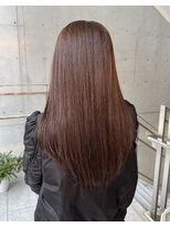 トエ(toe)&nbsp;明るい白髪染めの透明感ブラウン