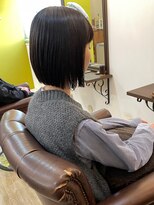 アウルム 下北沢(aurum)&nbsp;うる艶切りっぱなしボブ
