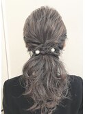 トリートメントヘアカラーアレンジ