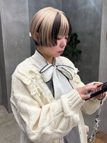 テトヘアー(teto hair) まるみショートボブ 個性派 ぱっつん