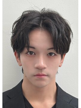 ゼンコー アオヤマ(ZENKO Aoyama) ツイストパーマスパイラル波巻きツイスパシャドウフェザーメンズ