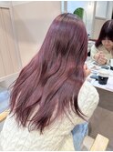 ブリーチなし「ピンクブラウンベージュ」