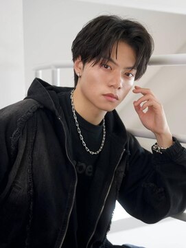 コードライン 沼津店(CODE.LINE) 《CODE.LINE》メンズ韓国風コンマセンターパートパーマ