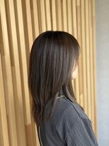 アノア(anoa)&nbsp;ナチュラルハイライト × 透け感ブラウンレイヤー