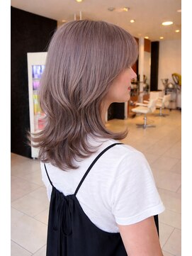 ラシェンテ エイジア 高槻(La Sente Aja) Color Lounge ラベンダーグレージュハイライト