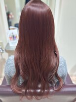 ビーハイブ 仙台駅前店(Behive)&nbsp;ラベンダーピンクベージュ　ブリーチ無しWカラー