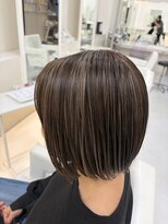 ドロップ&nbsp;ハイライト×グレージュ