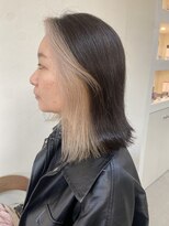 ランプ 柏(Lamp)&nbsp;フェイスフレーミングミルクティーベージュ
