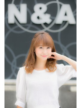 ヘアショップエヌアンドエー 久喜店(hairshop N&A) カールアレンジ