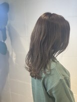 シェル 吉祥寺(shell)&nbsp;ラベンダー×ベージュ×ゆるふわレイヤー