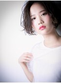 ローライト*無造作くせ毛風ナチュラルボブw越谷20代30代40代