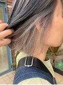 グレージュ×ホワイトベージュ