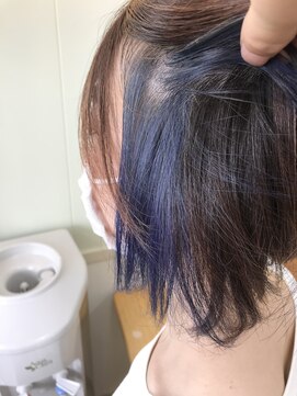 美容室ルバーブ(美容室Rhubarb) インナーカラー