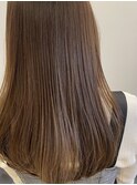 大人ベージュ/20代30代/愛され大人髪/艶髪/透明感カラー