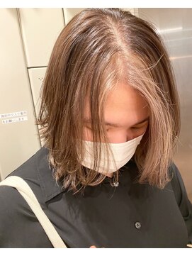 ジーナ 博多(Zina) 【Zina】マロンベージュ/ボブウルフ/Aラインボブ/20代30代40代