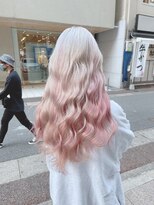 ジルバイジゼル(JILL by GiseL)&nbsp;K_16 ホワイト×ピンク