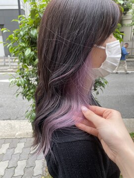 ココット 京橋店(cocotte) インナーカラーラベンダー