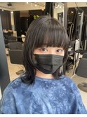 ＊ネオウルフカット！くびれミディアムウルフレイヤーカット