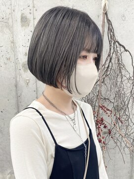 シック(sick) 【 sick 荒川 】ミニボブ×アッシュグレー