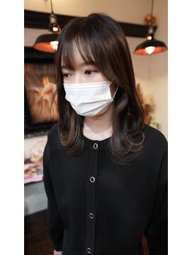 ボアップ 京橋店(boappu) #くびれヘア#レイヤーカット#外ハネ#顔周りカット