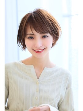 アンフィニー 銀座(ANFINI) 『アンフィニー東銀座』絶壁解消大人ショート小顔ボブ