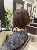 大人のショートボブ