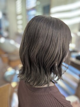 ザ カラー ラボ(THE COLOR LABO) 透明感カラー　ブリーチオンカラー　オリーブベージュ