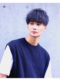 ゆるふわツイストスパイラルツーブロックマッシュ