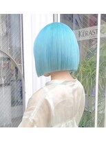 アンティ 佐賀駅前店(UNTY) #ボブ＃ストレート＃ハイトーン