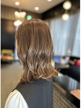 ミック ヘアアンドメイクアップ 直江津店(miq Hair&Make up) やわらかアッシュ×COTAトリートメント