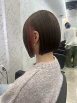 ドットモーダ  町田店(dot. mooda)&nbsp;【ボブ×イヤリングカラー】韓国/韓国ヘア/町田/町田駅/学割