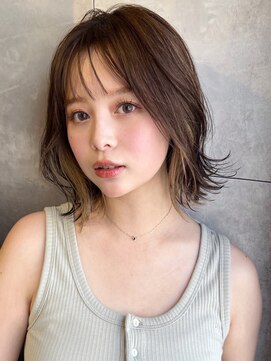 トルネード(TORNADO) フェザーバング外ハネボブインナーカラー n8.1