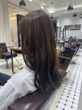 ラ ブーケ 御器所店(La Bouquet) イメチェン/こなれミディ/オリーブブラウン