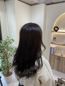 ジーナ 博多筑紫口(Zina) オリーブグレージュ×艶髪トリートメント/YURI/博多美容室