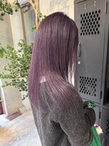 ヲタク(wotaku.)&nbsp;ラベンダーカラーハイトーンダブルカラーケアブリーチパープル