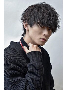 リップス 横浜(LIPPS) 質感調整パーマ+ミニウルフ