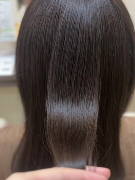 ヘアープレイス アペーゴ(hair place apego) 水素ジェルスパ×冬のこっくり艶カラー